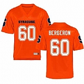 Syracuse Orange 60 Matthew Bergeron Orange Replica Men's Football College Jersey Dzhi,baseball caps,new era cap wholesale,wholesale hats